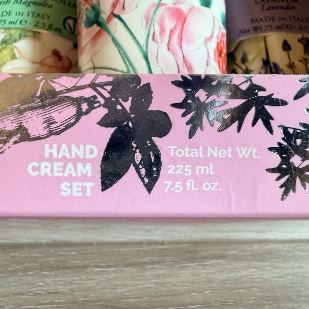 Mario Fissa La Florentina Hand Cream Fresh Magnolia Rose of May Lavender 2.5 Oz - Picture 2 of 6